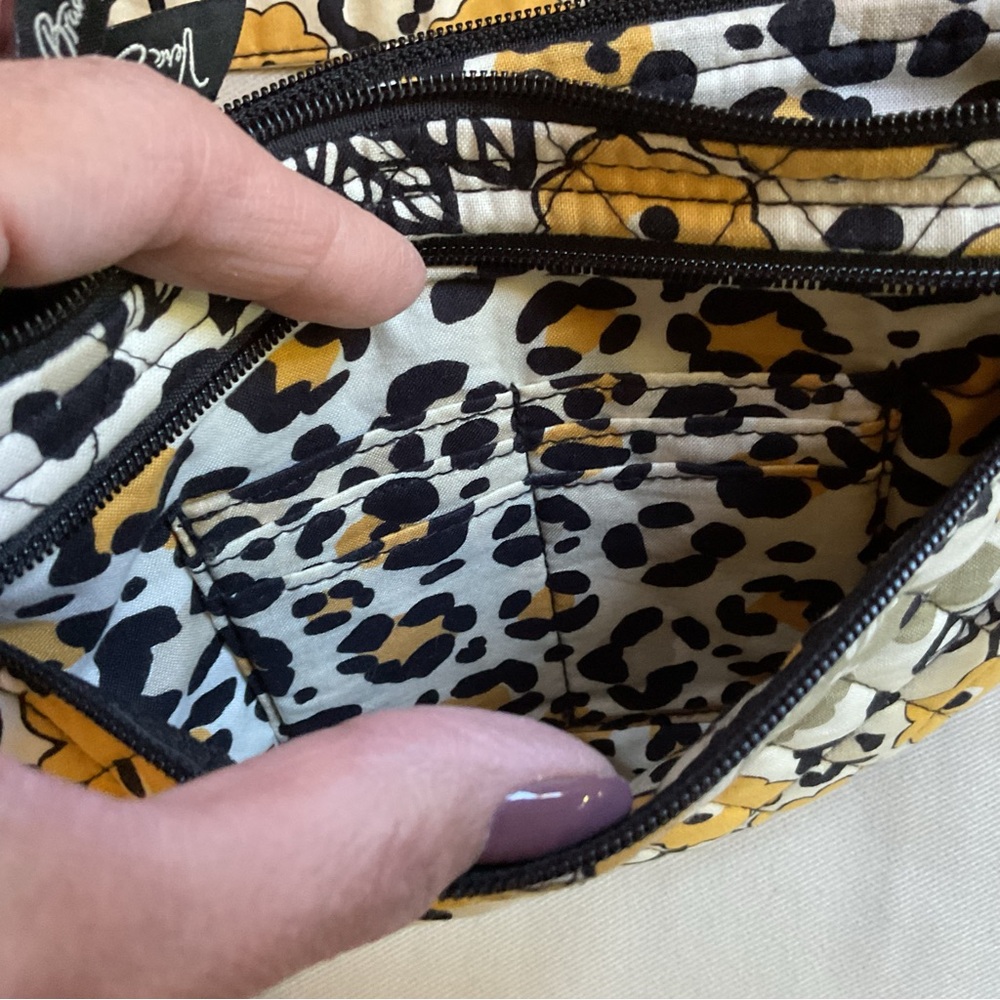 Vera Bradley Lizzy Crossbody Purse Handbag Go Wild - Picture 7 of 14